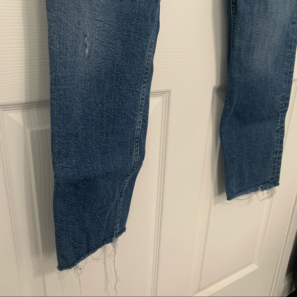 RE/DONE Straight Leg High Rise Jeans - Picture 3 of 6